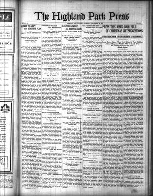 Highland Park Press (1912), 18 Dec 1919