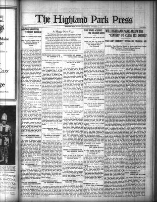 Highland Park Press (1912), 31 Dec 1919