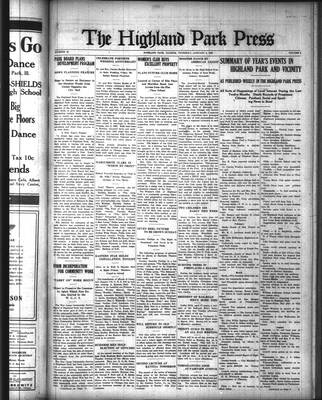 Highland Park Press (1912), 8 Jan 1920