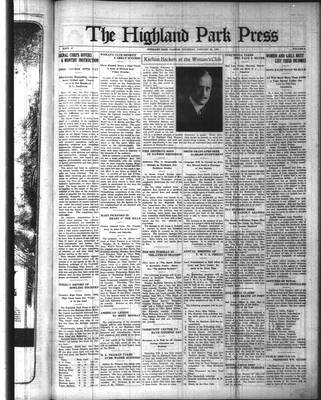 Highland Park Press (1912), 29 Jan 1920