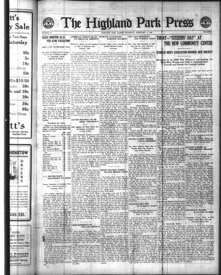 Highland Park Press (1912), 5 Feb 1920