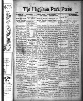 Highland Park Press (1912), 19 Feb 1920