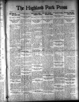 Highland Park Press (1912), 29 Apr 1920