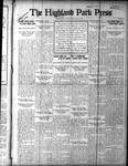 Highland Park Press (1912), 20 May 1920