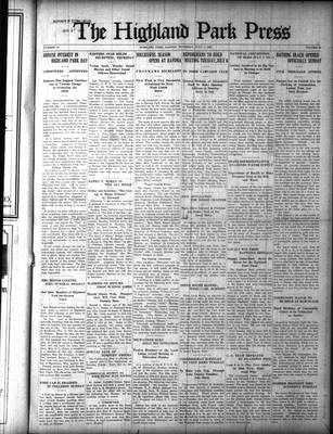 Highland Park Press (1912), 1 Jul 1920