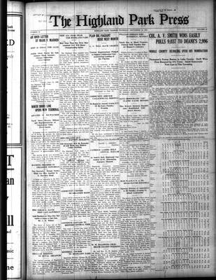 Highland Park Press (1912), 16 Sep 1920