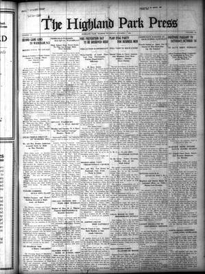 Highland Park Press (1912), 7 Oct 1920