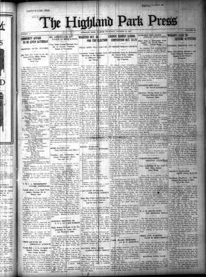 Highland Park Press (1912), 14 Oct 1920