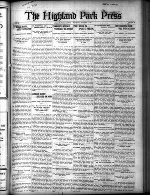 Highland Park Press (1912), 2 Dec 1920