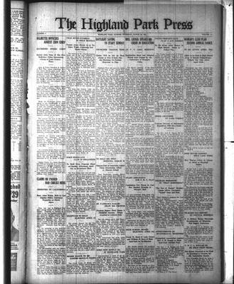 Highland Park Press (1912), 24 Mar 1921