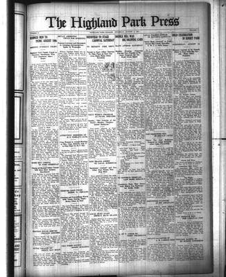 Highland Park Press (1912), 4 Aug 1921