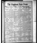 Highland Park Press (1912), 1 Sep 1921