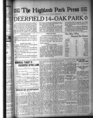 Highland Park Press (1912), 19 Nov 1921