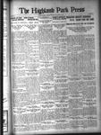 Highland Park Press (1912), 1 Dec 1921