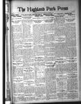 Highland Park Press (1912), 15 Dec 1921