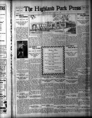 Highland Park Press (1912), 11 May 1922