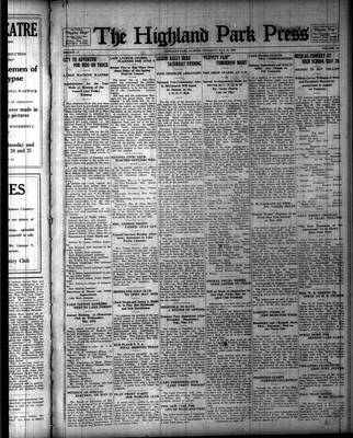 Highland Park Press (1912), 18 May 1922