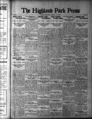 Highland Park Press (1912), 6 Jul 1922