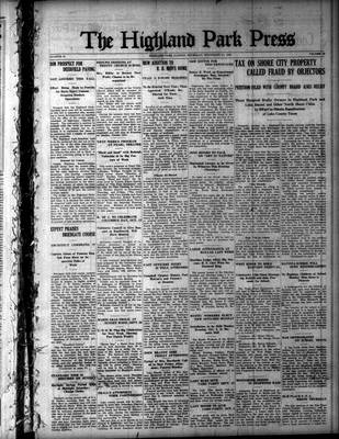 Highland Park Press (1912), 21 Sep 1922