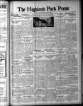 Highland Park Press (1912), 9 Nov 1922