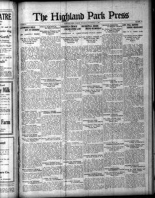 Highland Park Press (1912), 16 Nov 1922