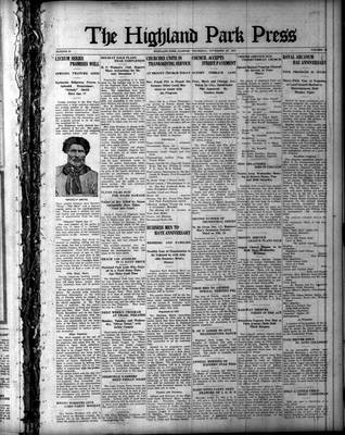 Highland Park Press (1912), 30 Nov 1922