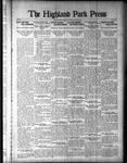 Highland Park Press, 22 Mar 1923