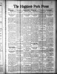 Highland Park Press, 25 Apr 1923