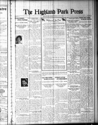 Highland Park Press, 14 Jun 1923