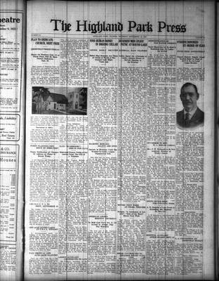 Highland Park Press, 13 Sep 1923