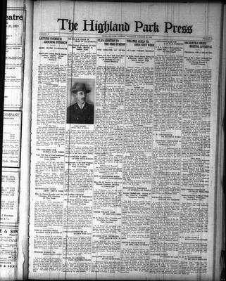 Highland Park Press, 25 Oct 1923