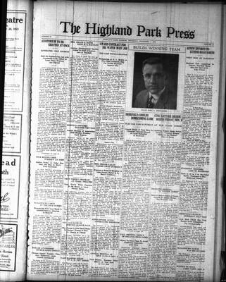 Highland Park Press, 1 Nov 1923