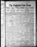 Highland Park Press, 22 Nov 1923