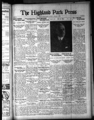 Highland Park Press, 13 Dec 1923