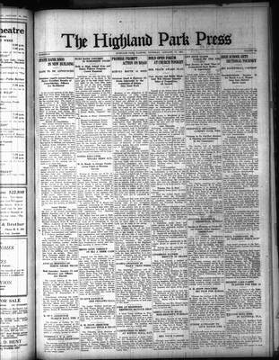 Highland Park Press, 17 Jan 1924