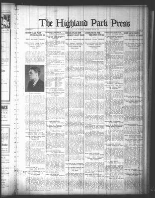 Highland Park Press, 22 May 1924