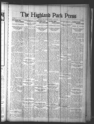 Highland Park Press, 26 Jun 1924