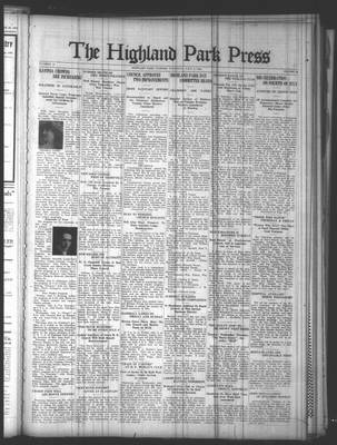 Highland Park Press, 3 Jul 1924