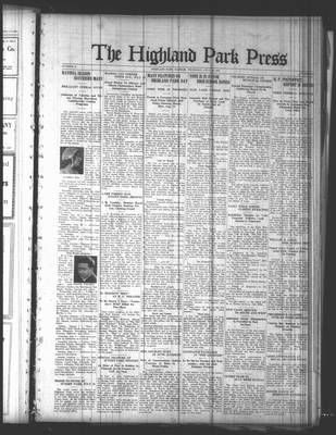 Highland Park Press, 24 Jul 1924