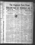 Highland Park Press, 7 Aug 1924