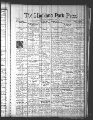 Highland Park Press, 21 Aug 1924