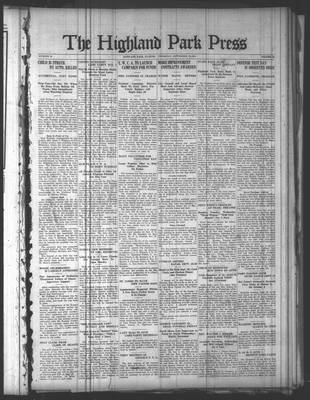 Highland Park Press, 18 Sep 1924