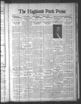 Highland Park Press, 13 Nov 1924