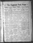 Highland Park Press, 4 Dec 1924