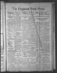 Highland Park Press, 1 Jan 1925