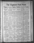 Highland Park Press, 8 Jan 1925