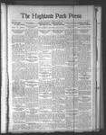 Highland Park Press, 15 Jan 1925