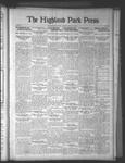 Highland Park Press, 29 Jan 1925