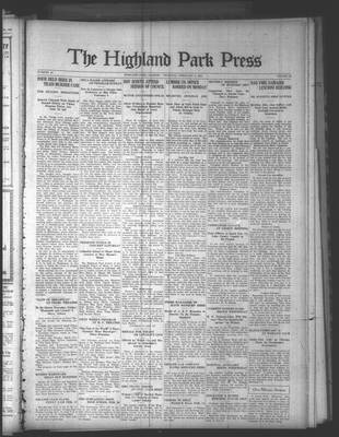 Highland Park Press, 5 Feb 1925