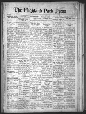 Highland Park Press, 5 Mar 1925